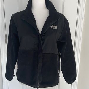 Boys North Face Black Fleece Jacket